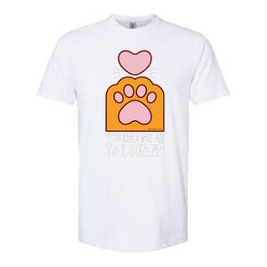 You Had Me At Toe Beans Orange Tabby Ginger Cat Paw Softstyle CVC T-Shirt