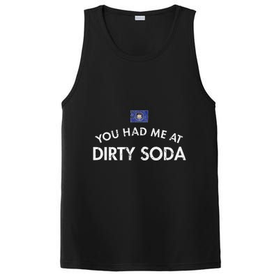 You Had Me At Dirty Soda Distressed PosiCharge Competitor Tank