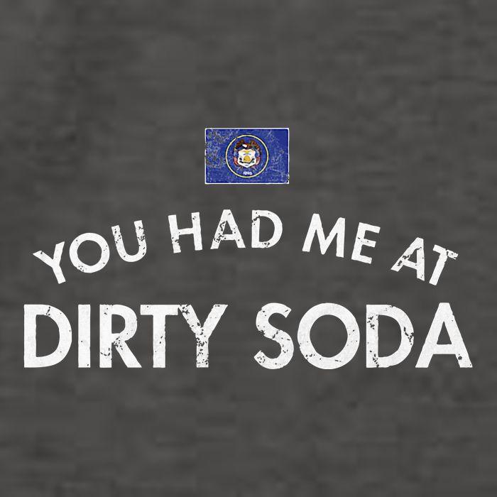 You Had Me At Dirty Soda Distressed Vector Backpack