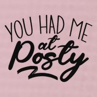 You Had Me At Posty 25L Jumbo Tote