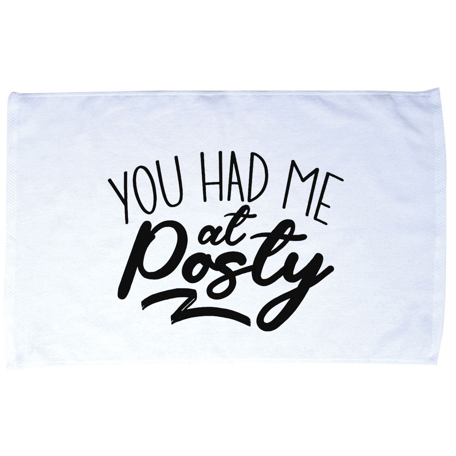 You Had Me At Posty Microfiber Hand Towel