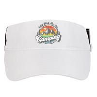 You Had Me At Camping Funny Camper RV Hiking Mountains Gift Adult Drive Performance Visor