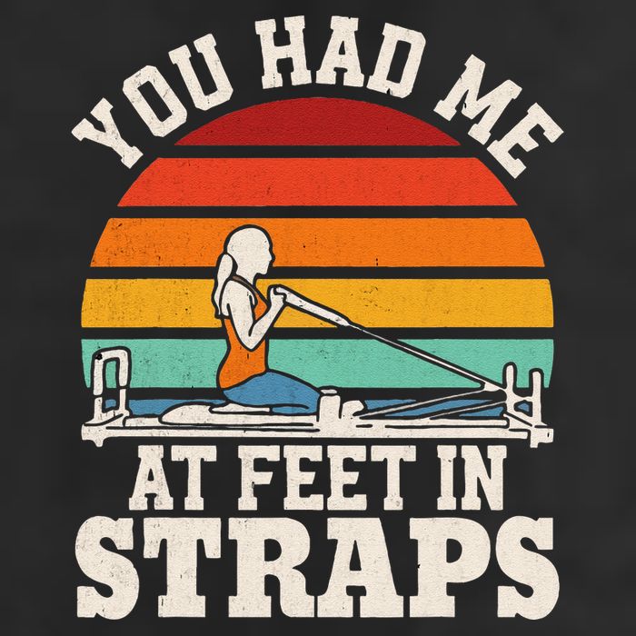 You Had Me At Feet In Straps Funny Pilates Adult Drive Performance Visor