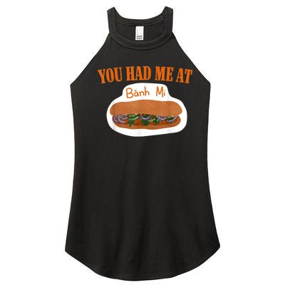 You Had Me At Banh Mi Women’s Perfect Tri Rocker Tank