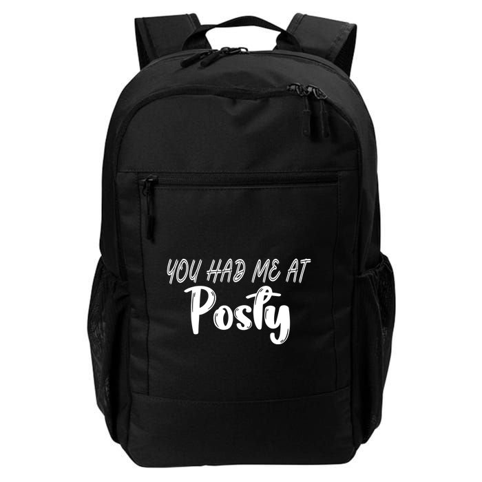 You Had Me At Posty Backpack