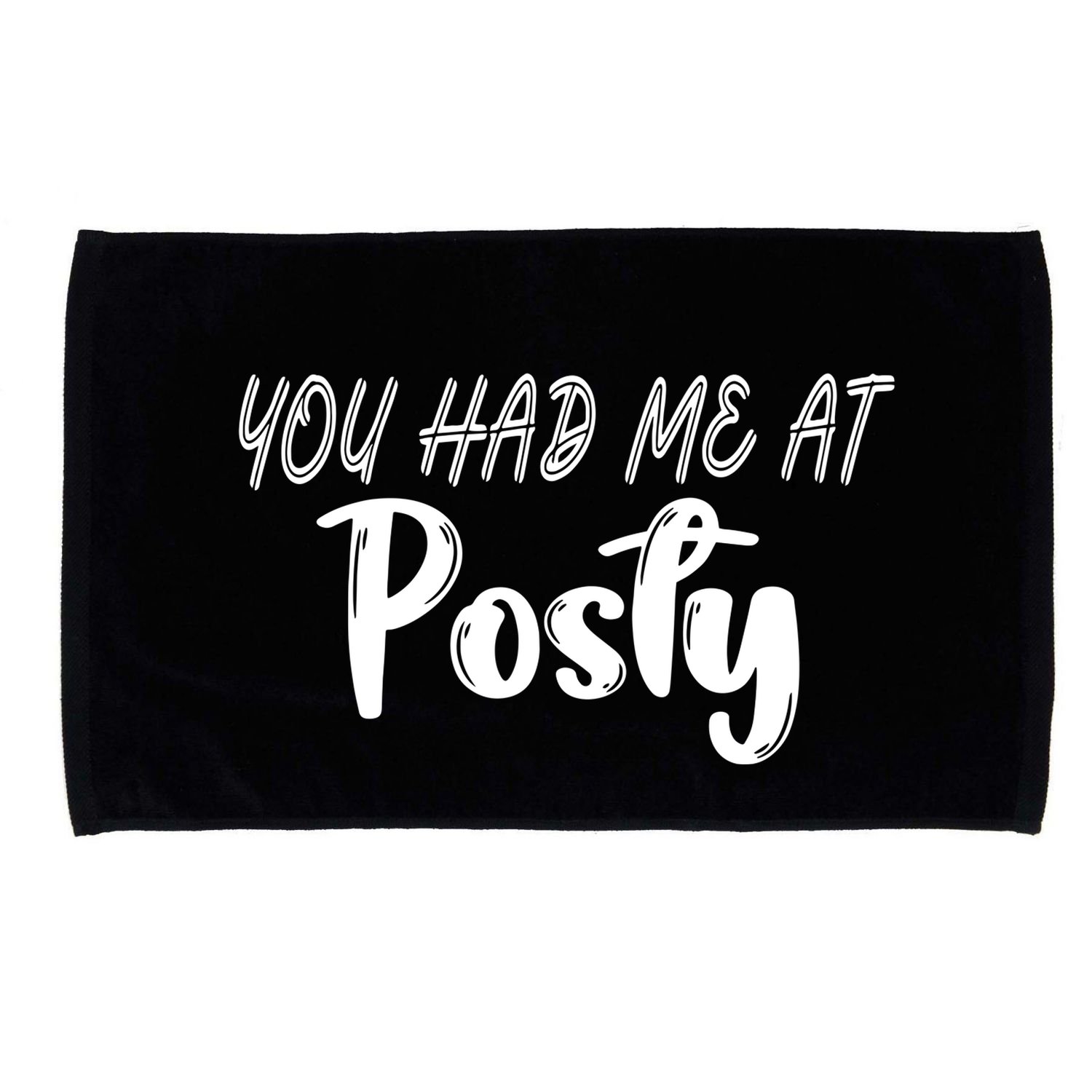 You Had Me At Posty Microfiber Hand Towel