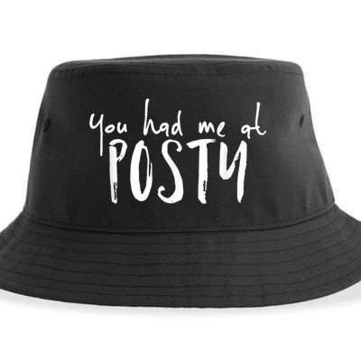 You Had Me At Posty Sustainable Bucket Hat