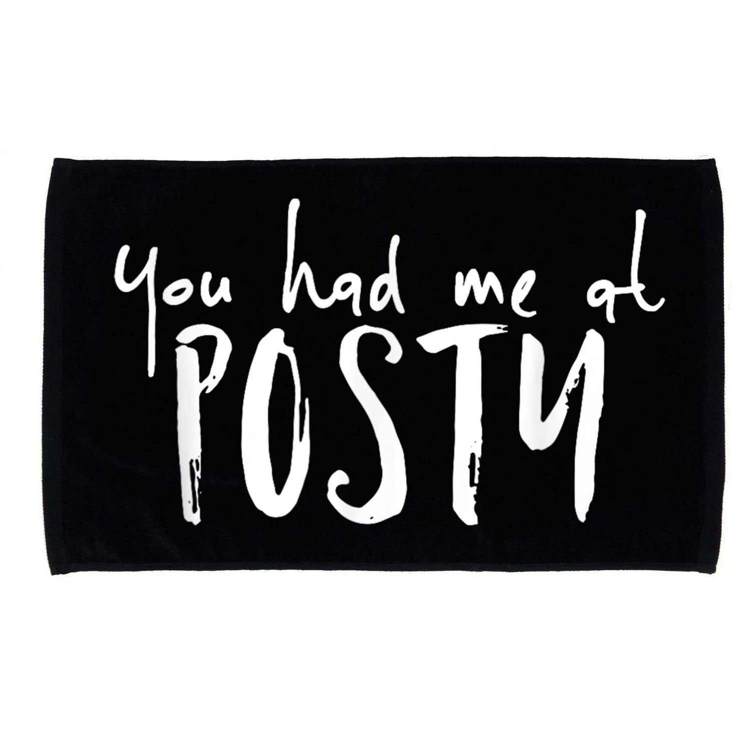 You Had Me At Posty Microfiber Hand Towel