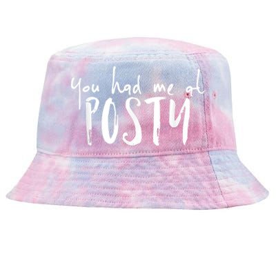 You Had Me At Posty Tie-Dyed Bucket Hat