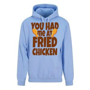 You Had Me At Fried Chicken Food Lover Unisex Surf Hoodie