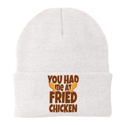 You Had Me At Fried Chicken Food Lover Knit Cap Winter Beanie