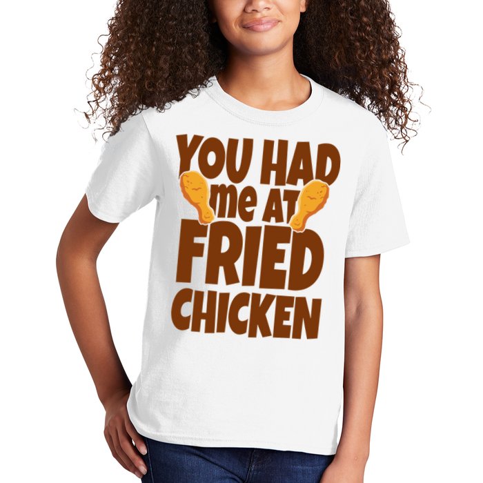 You Had Me At Fried Chicken Food Lover Kids T-Shirt
