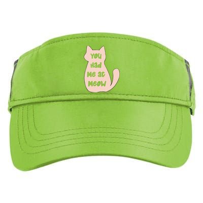 You Had Me At Meow Adult Drive Performance Visor