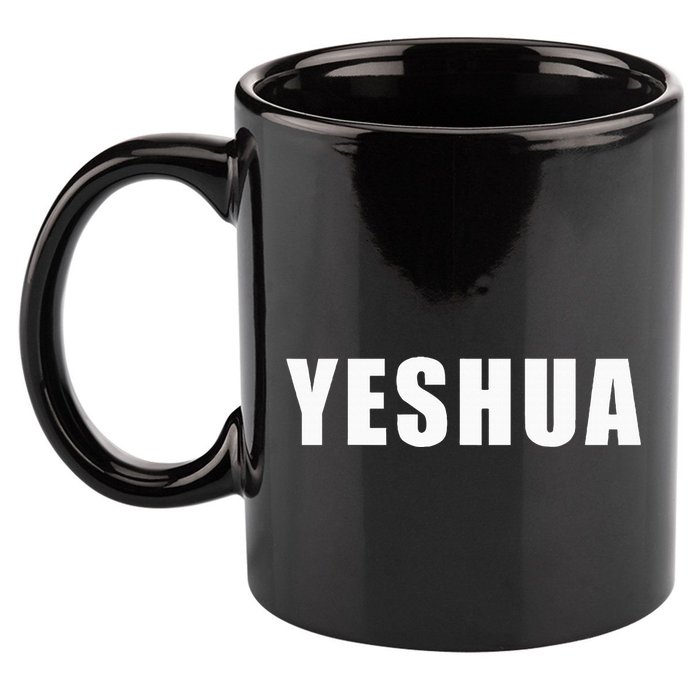 Yeshua Hebrew Name Of Jesus Christian Messianic Jew 11oz C Handle Ceramic Mug