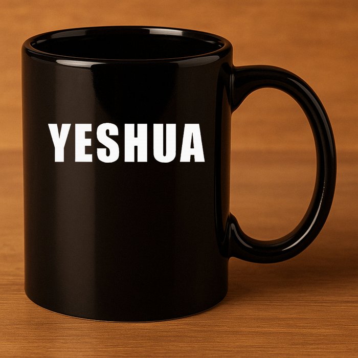 Yeshua Hebrew Name Of Jesus Christian Messianic Jew 11oz C Handle Ceramic Mug