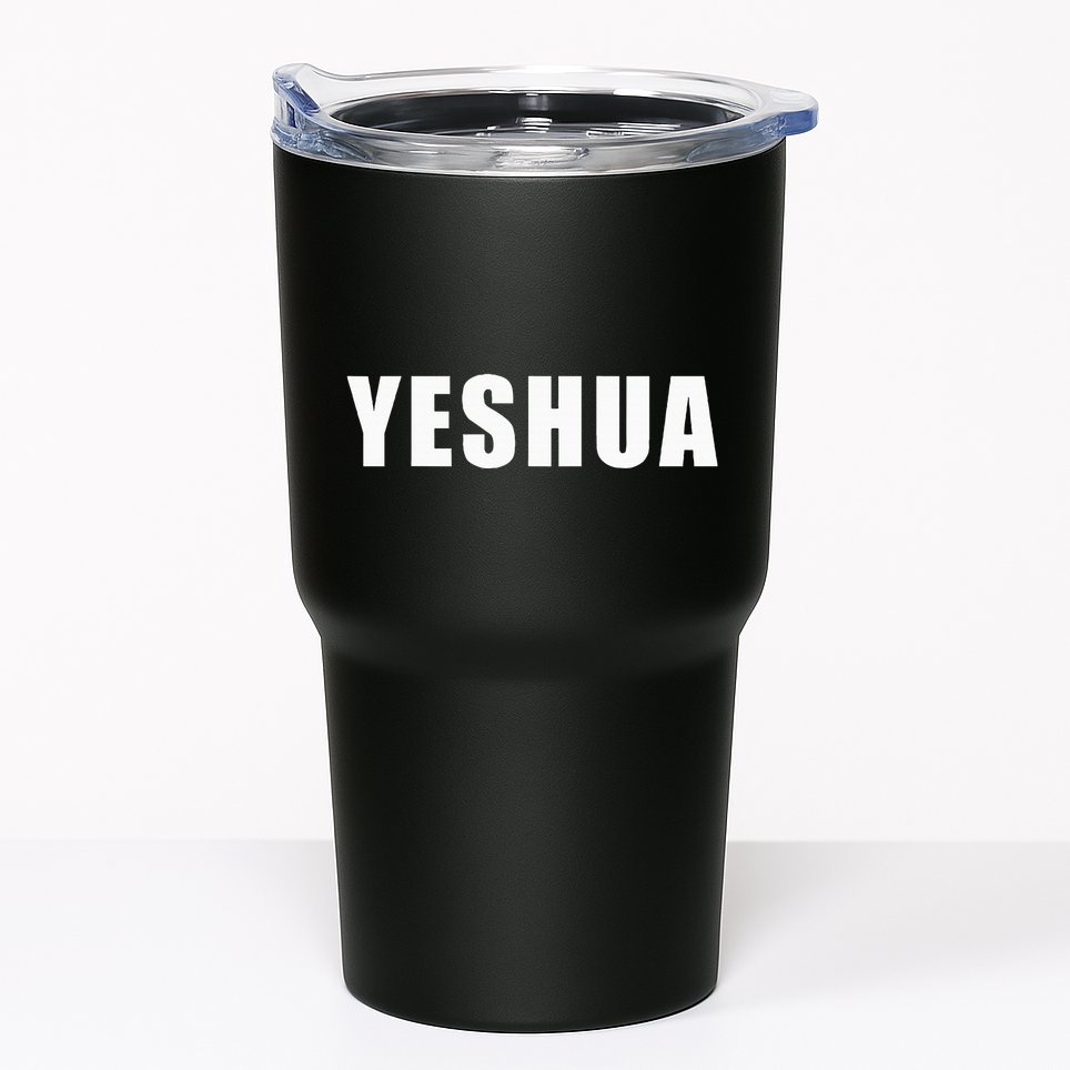 Yeshua Hebrew Name Of Jesus Christian Messianic Jew Tumbler