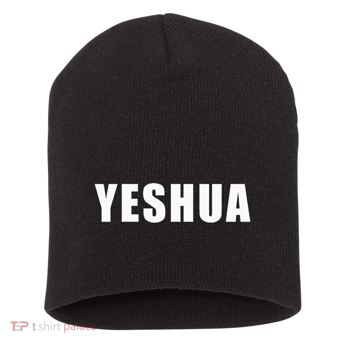 Yeshua Hebrew Name Of Jesus Christian Messianic Jew Short Acrylic Beanie