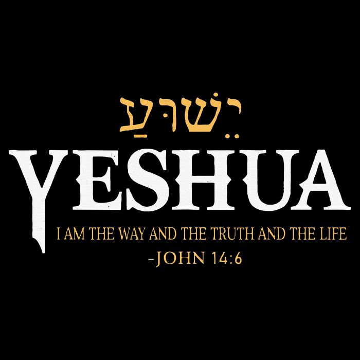 Yeshua Hebrew Name Jesus The Way Truth Life Christian Bible Youth Performance Sprint T-Shirt