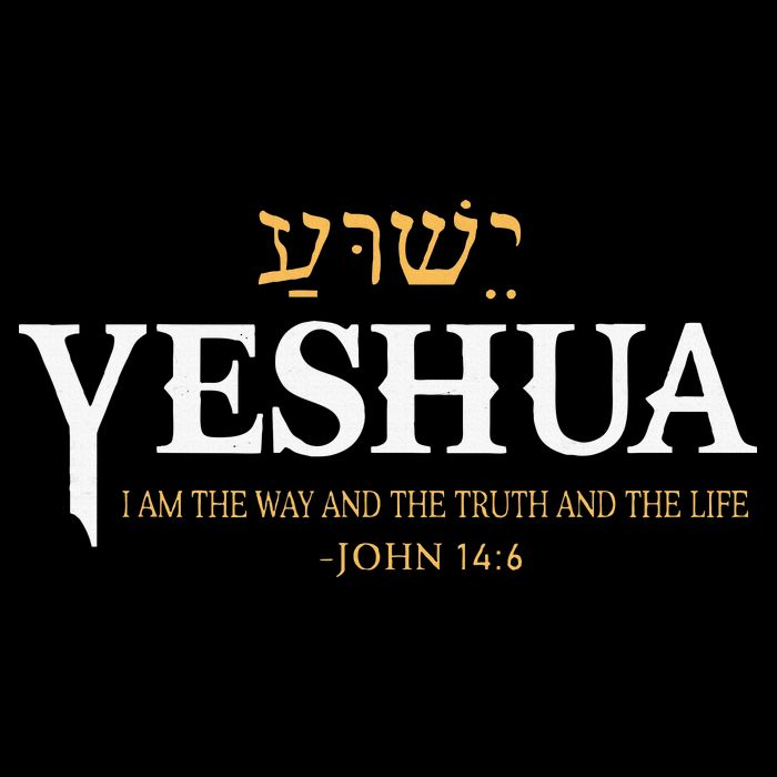 Yeshua Hebrew Name Jesus The Way Truth Life Christian Bible 16 in Basic Backpack