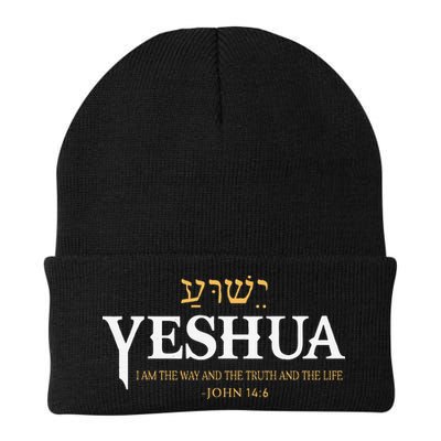 Yeshua Hebrew Name Jesus The Way Truth Life Christian Bible Beanie
