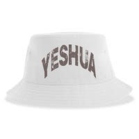 Yeshua hebrew name of Jesus christian messianic Sustainable Bucket Hat