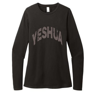 Yeshua hebrew name of Jesus christian messianic Womens CVC Long Sleeve Shirt