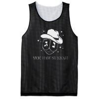 Yee Haw Nukkah Cowboy Dreidel Hanukkah Mesh Reversible Basketball Jersey Tank