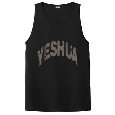 Yeshua Hebrew Name Of Jesus Christian Messianic Gift PosiCharge Competitor Tank