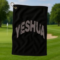 Yeshua Hebrew Name Of Jesus Christian Messianic Gift Golf Towel
