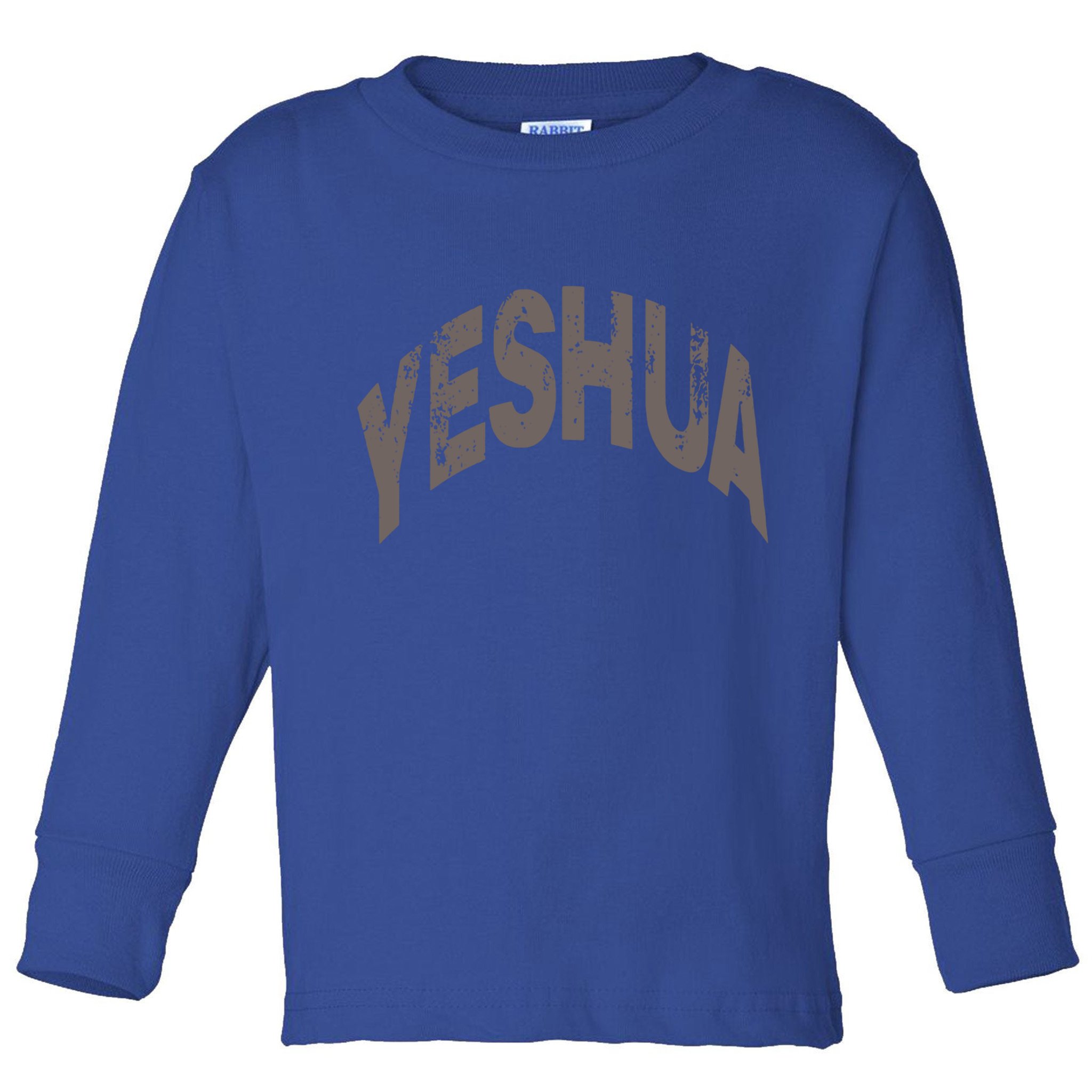 Yeshua Hebrew Name Of Jesus Christian Messianic Gift Toddler Long Sleeve Shirt