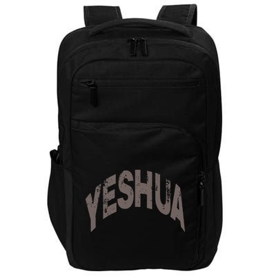 Yeshua Hebrew Name Of Jesus Christian Messianic Impact Tech Backpack