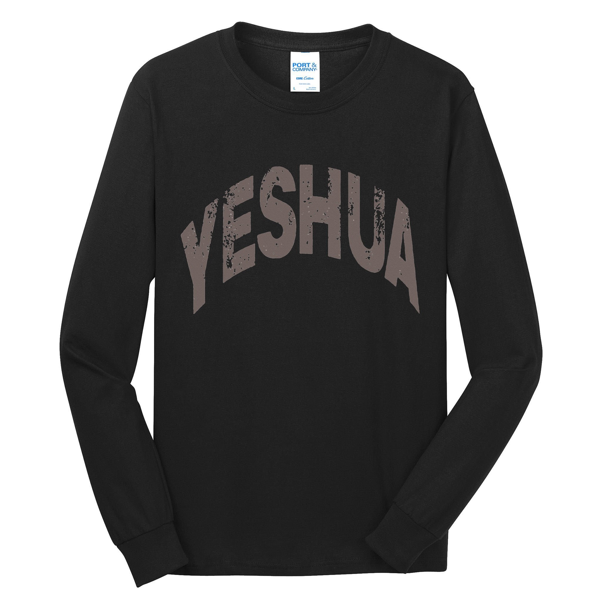 Yeshua Hebrew Name Of Jesus Christian Messianic Tall Long Sleeve T-Shirt