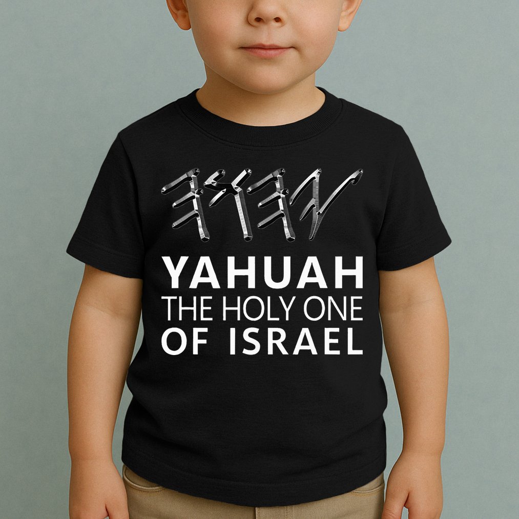 Yahuah Holy One Israel Toddler T-Shirt