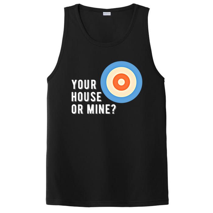 Your House Or Mine Curling Curler Curl Gift PosiCharge Competitor Tank