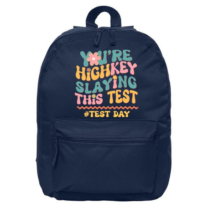 You're Highkey Slaying This Test # TEST DAY 16 in Basic Backpack