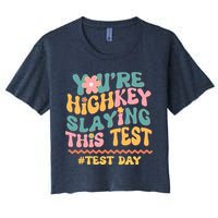 You're Highkey Slaying This Test # TEST DAY Crop Top