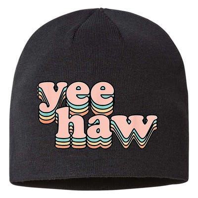 Yeehaw Howdy Space Cow Sustainable Beanie