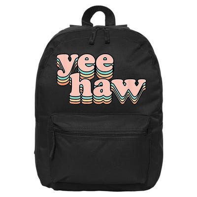 Yeehaw Howdy Space Cow 16 in Basic Backpack