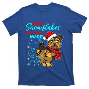 Yorkshire How Snowflakes Are Really Made Funny Dog Christmas Gift T-Shirt