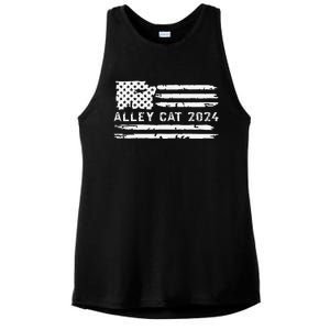 You Have The Morals Of An Alley Cat Debate 2024 Ladies PosiCharge Tri-Blend Wicking Tank