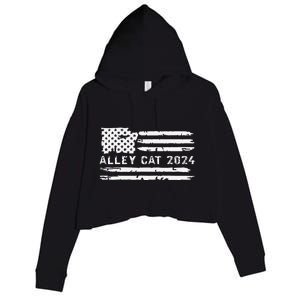 You Have The Morals Of An Alley Cat Debate 2024 Crop Fleece Hoodie