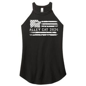 You Have The Morals Of An Alley Cat Debate 2024 Women's Perfect Tri Rocker Tank