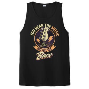 You Hear The Music But You Feel The Bass Guitar Player PosiCharge Competitor Tank