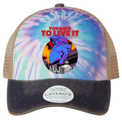 You Have To Live It Kyriakos Grizzly Legacy Tie Dye Trucker Hat