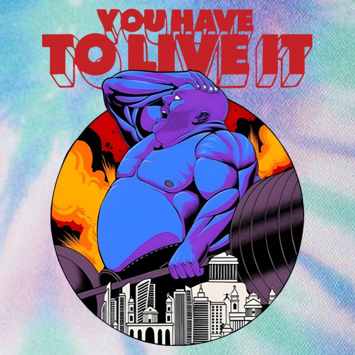 You Have To Live It Kyriakos Grizzly Legacy Tie Dye Trucker Hat