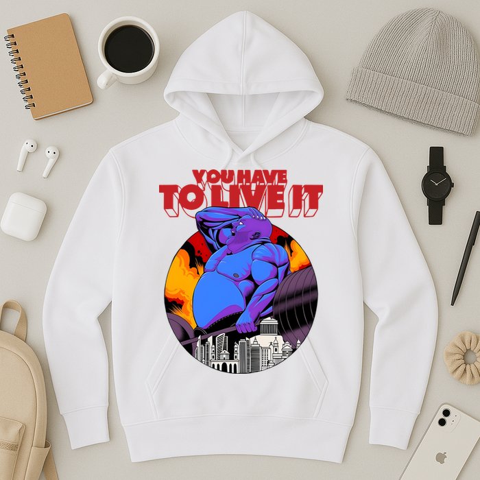 You Have To Live It Kyriakos Grizzly Hoodie