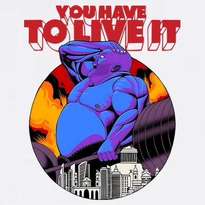 You Have To Live It Kyriakos Grizzly T-Shirt