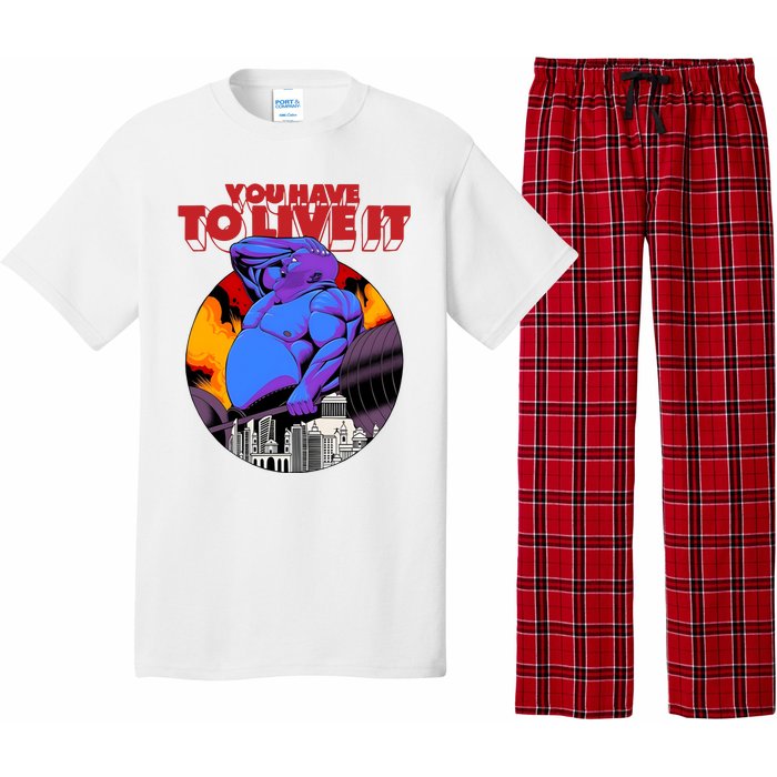 You Have To Live It Kyriakos Grizzly Pajama Set