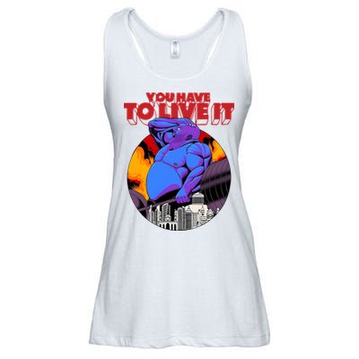 You Have To Live It Kyriakos Grizzly Ladies Essential Flowy Tank