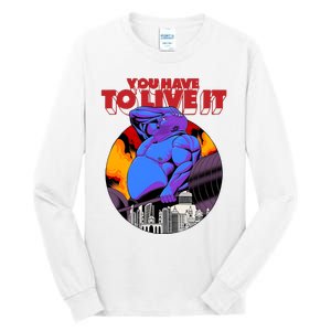 You Have To Live It Kyriakos Grizzly Tall Long Sleeve T-Shirt